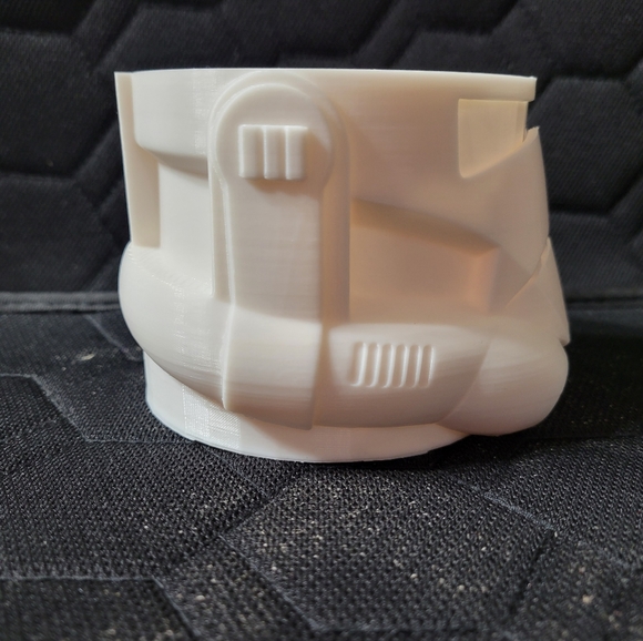 3D Printed Clone Trooper Helmet Succulent Planter/Vase/Pencil holder - Picture 3 of 4